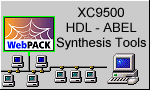 Web Install for the XC9500 HDL - ABEL Synthesis WebPACK Module